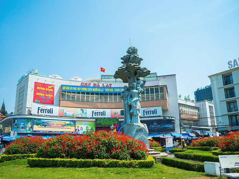 سوق دالات المركزي Dalat Central Market