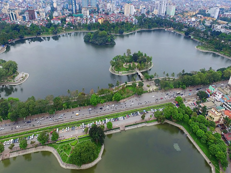 حديقة ثونج نهات هانوي Thong Nhat Park Hanoi